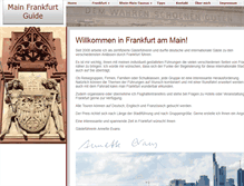 Tablet Screenshot of main-frankfurt-guide.com